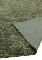 Zehraya Green Abstract Rug