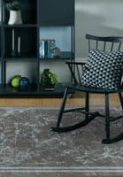 Zehraya Silver Border Rug