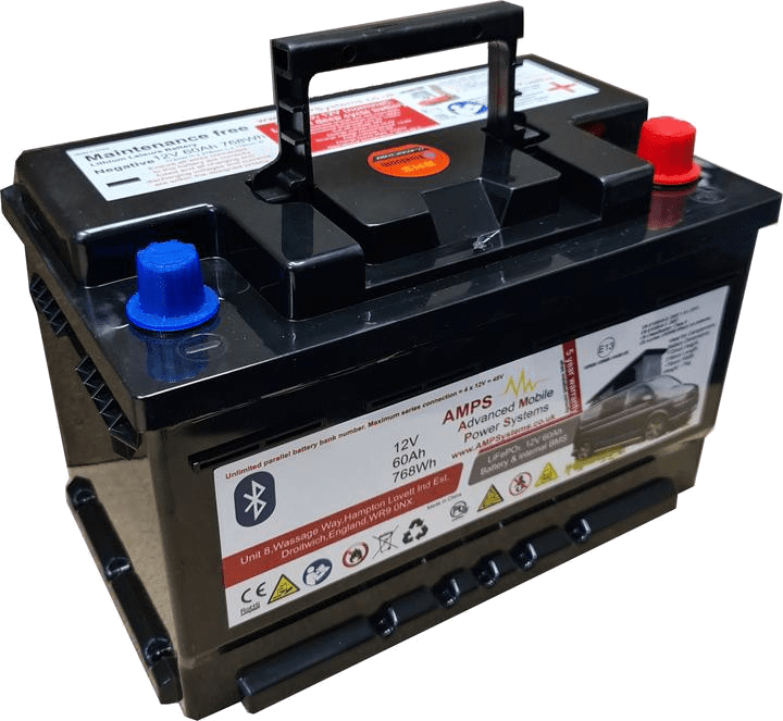 Sterling Power Lithium Leisure Battery 12 Volt 60 amp hour 5 Year Warranty