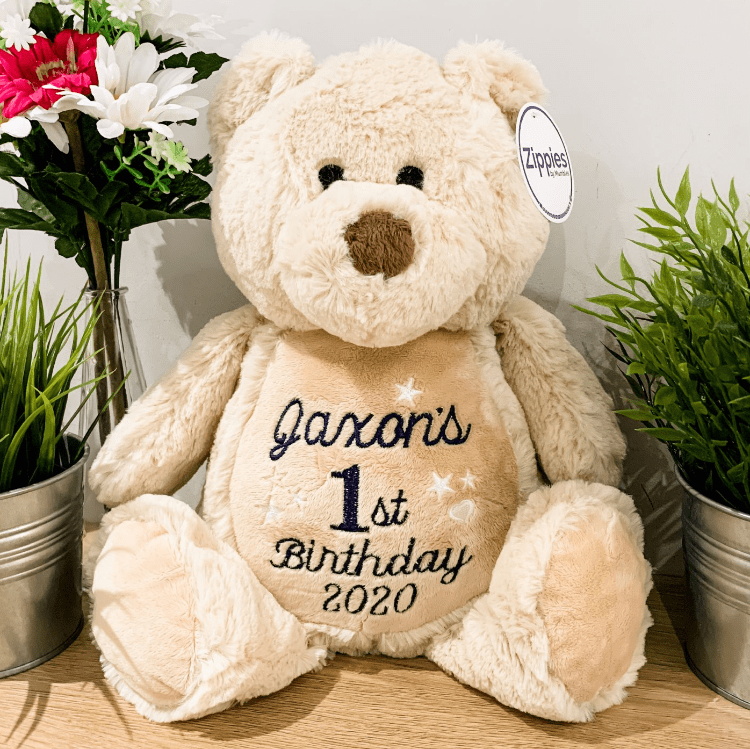 Personalised Birthday Teddy Bear
