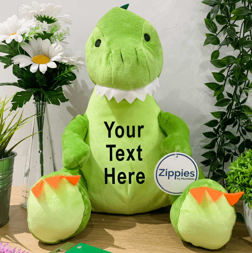 Personalised dinosaur deals teddy