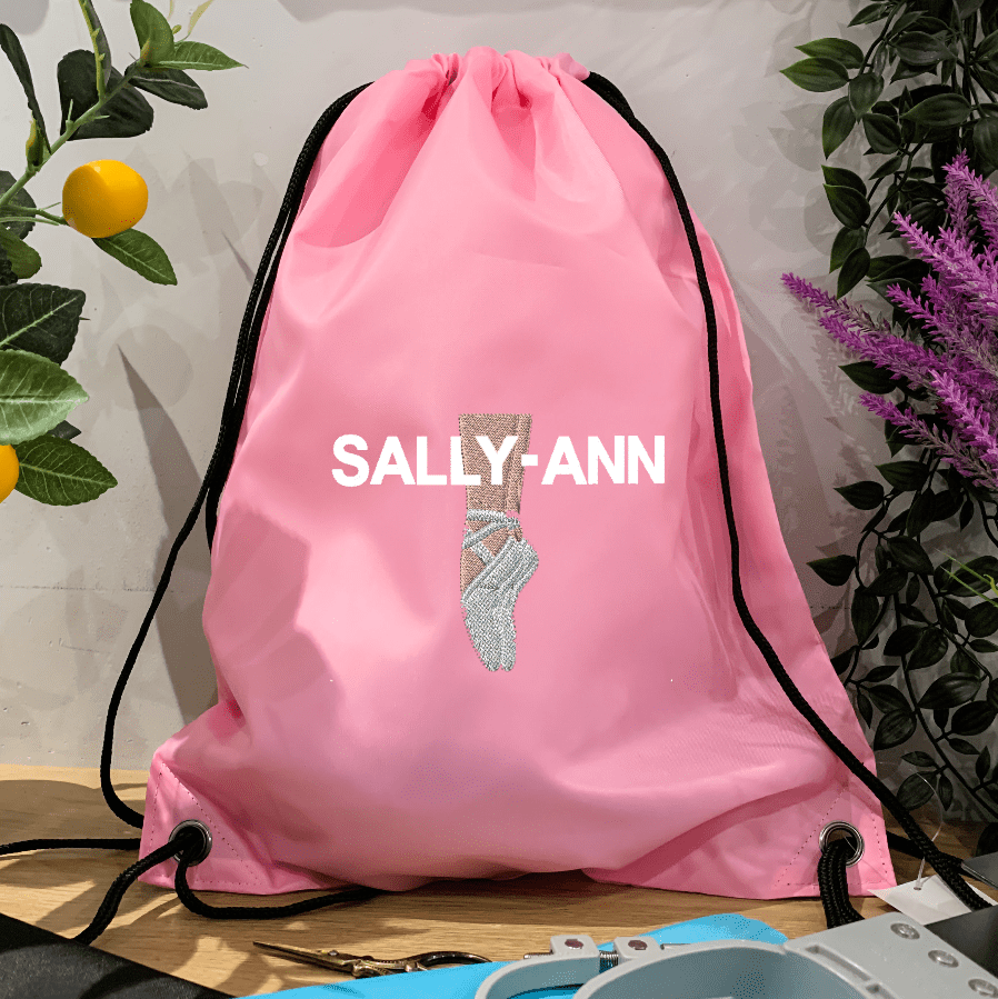 Drawstring personalised bag hotsell