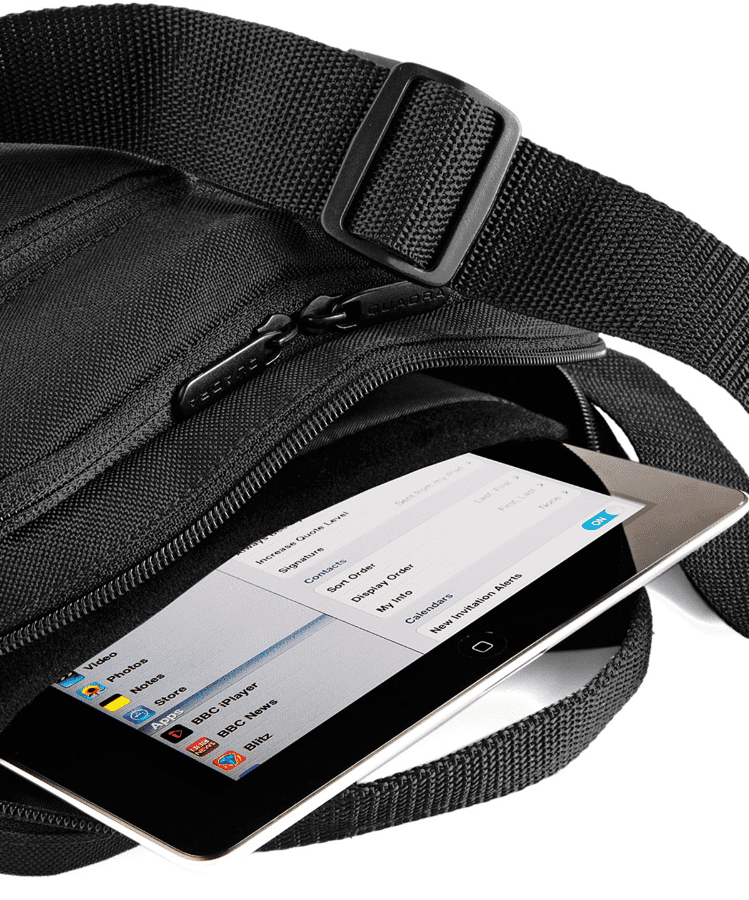 Personalised executive iPad Tablet Shoulder Bag Case