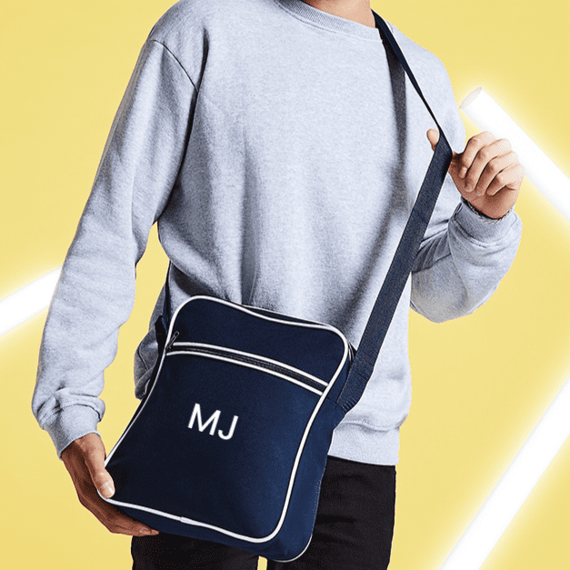 Retro top flight bag