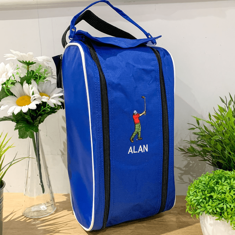 Personalised sports shoe bag hotsell