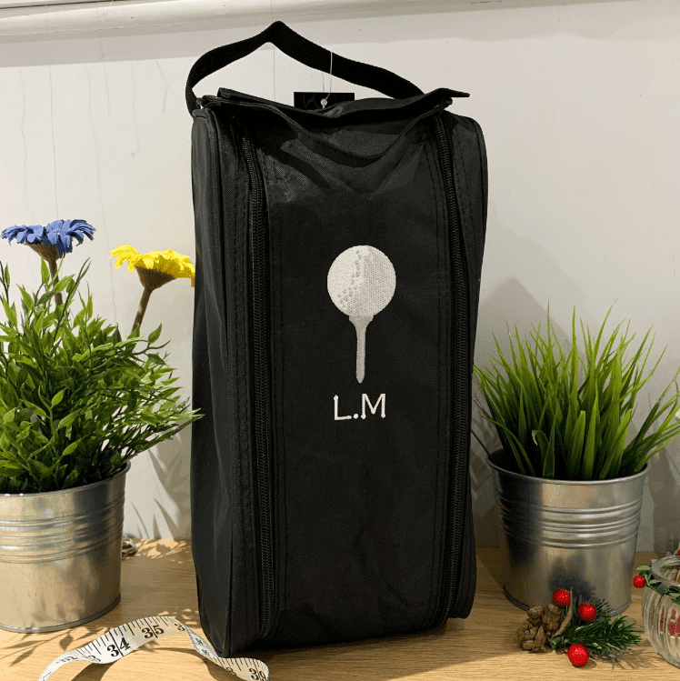 Personalised top shoe bag