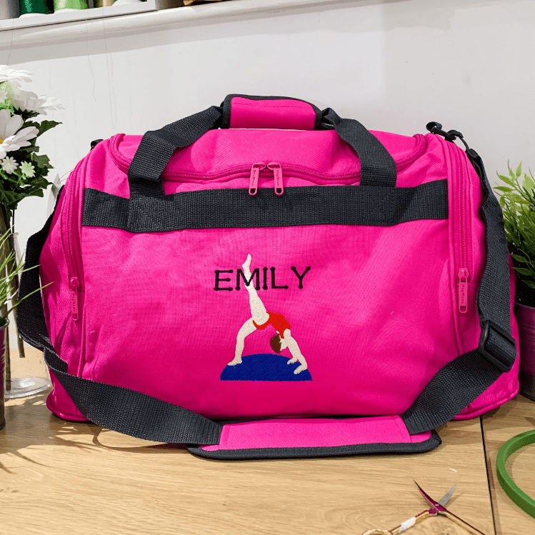 Personalised Gymnast Mini Holdall Bag