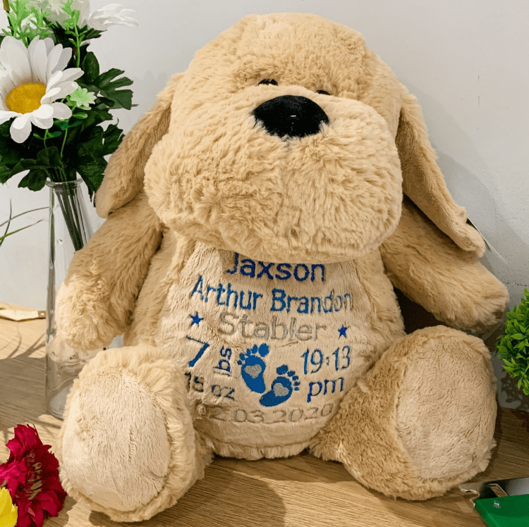 Personalised on sale dog teddy