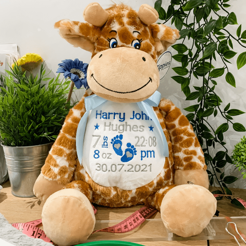 Personalised baby outlet soft toy
