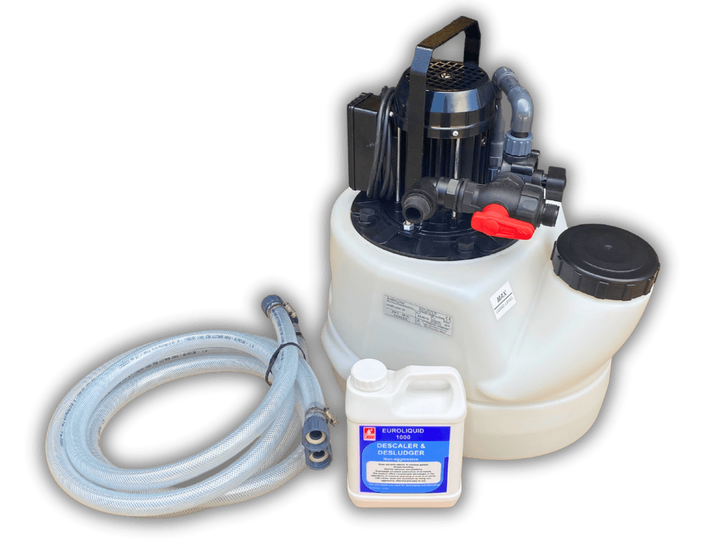 AQ 105 Euroflush 20 mini power flushing machine 240v with instant ...