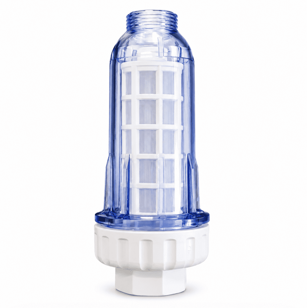 AQ.400 Filter Chamber with sieve mesh 3/4" Male x Female Thread