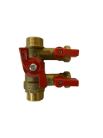 AQ.402 Fill and Flush Valve - Bypass for Water Softeners - Pump Adapter