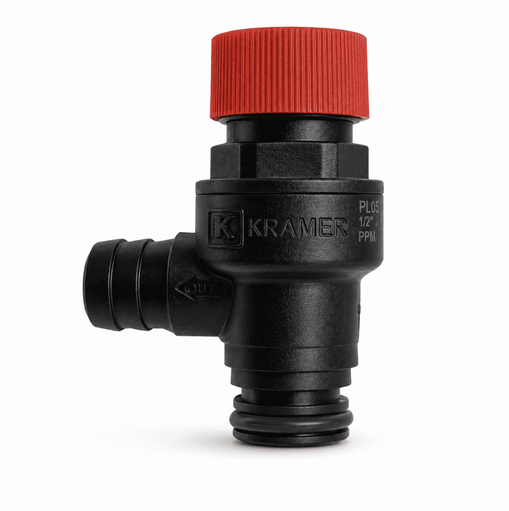 Central heating safety valve 0.3 MPa (3 bar)
