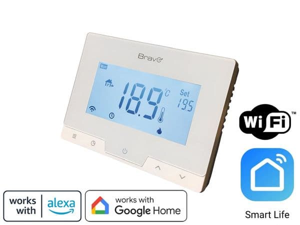 CL.150 Smart Bravo Cronotermostato Digital WiFi Glam thermostat programmable