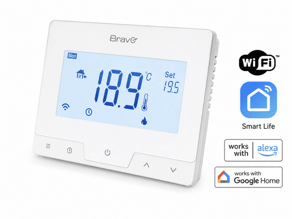 CL.150 Smart Bravo Cronotermostato Digital WiFi Glam thermostat programmable