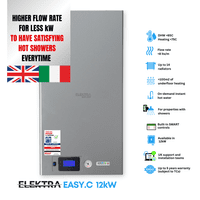 EASY.C 12kW Electric Combi Boiler for central heating & shower