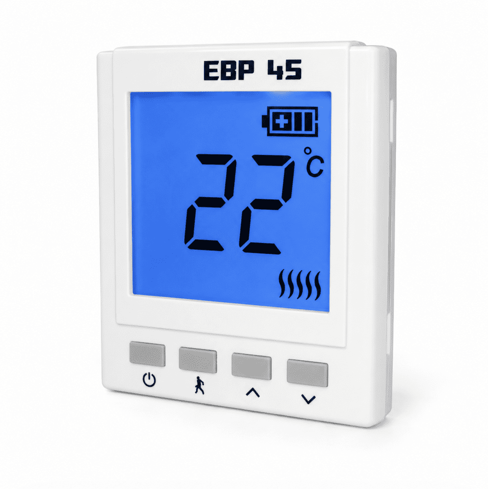 EBP.45 Boiler Digital Room Thermostat Central Heating Volt Free