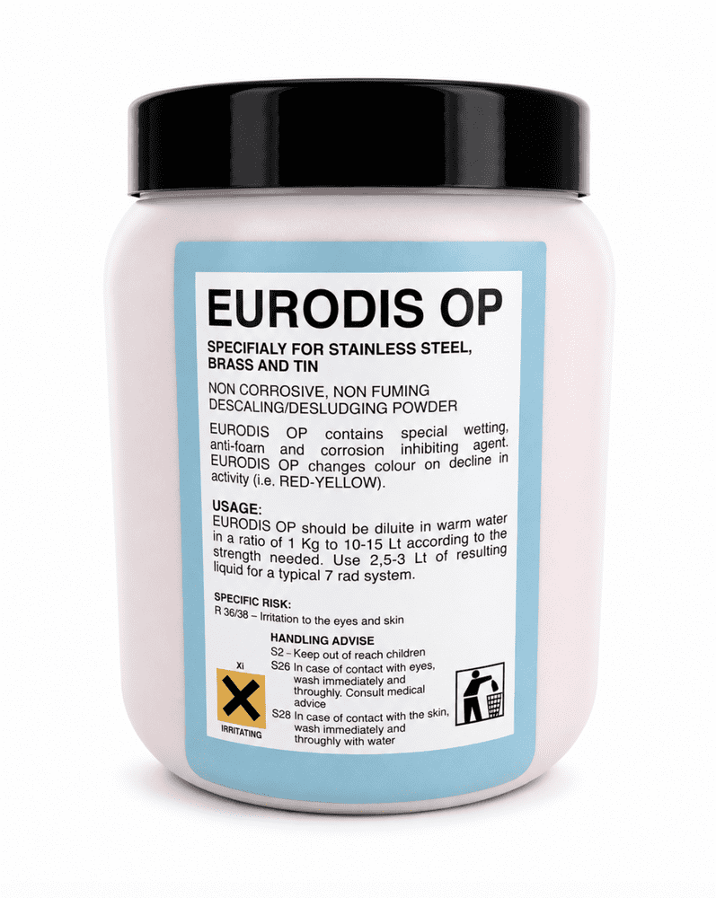 EL.OP Descaling Desludging Powder (Non corrosive, Non fuming) 1Kg
