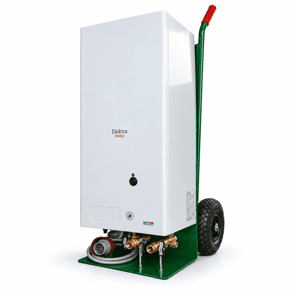 Elektra Trolley Portable Mobile Electric Boiler Heating Screeding 6kW ...