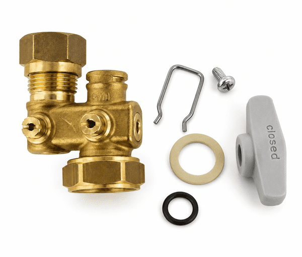FT.170 Vaillant Inlet Valve for filling loop 0020010295 0020026413 Ecotec Plus 824 831 837 937