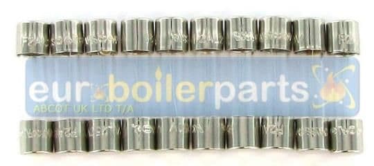 FU.140 2Amp (10 pcs) Quick blow glass fuse 5x20mm