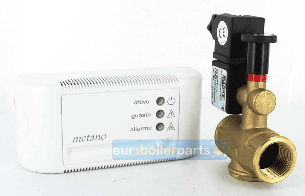 GS.110 Methane Detector 3/4" MADAS M16/RMO NA/NC P.MAX 6 BAR 3/4" Methane Detector Gas Shut Off