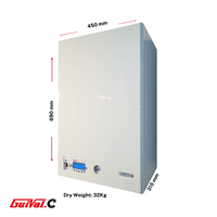 GUIVAL.C Ex-Display 12kW  Small Electric Combi Boiler for central heating & shower