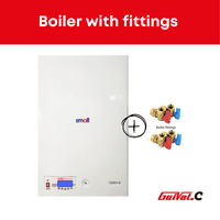 GUIVAL.C Ex-Display 12kW  Small Electric Combi Boiler for central heating & shower