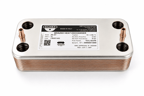 HE.260 Ideal Esprit 2 Independent Plus Logic Code 26 36 combi C24 Heat Exchanger 175417