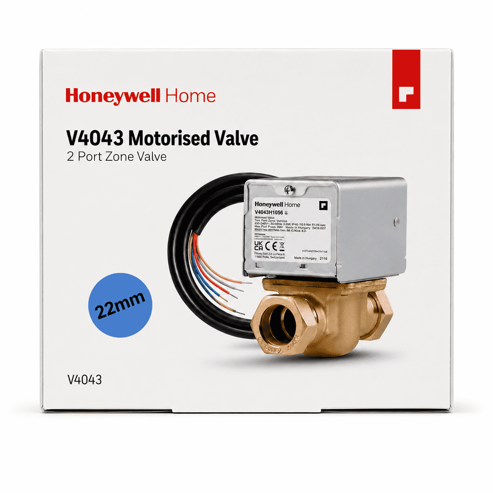 MV.110 22mm Honeywell Resideo V4043 V4043H1056/U Zone Valve 272848