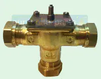 MV.3PB REPLACEMENT HONEYWELL V4073 22mm 3 PORT MID POSITION DIVERTER VALVE - BODY ONLY