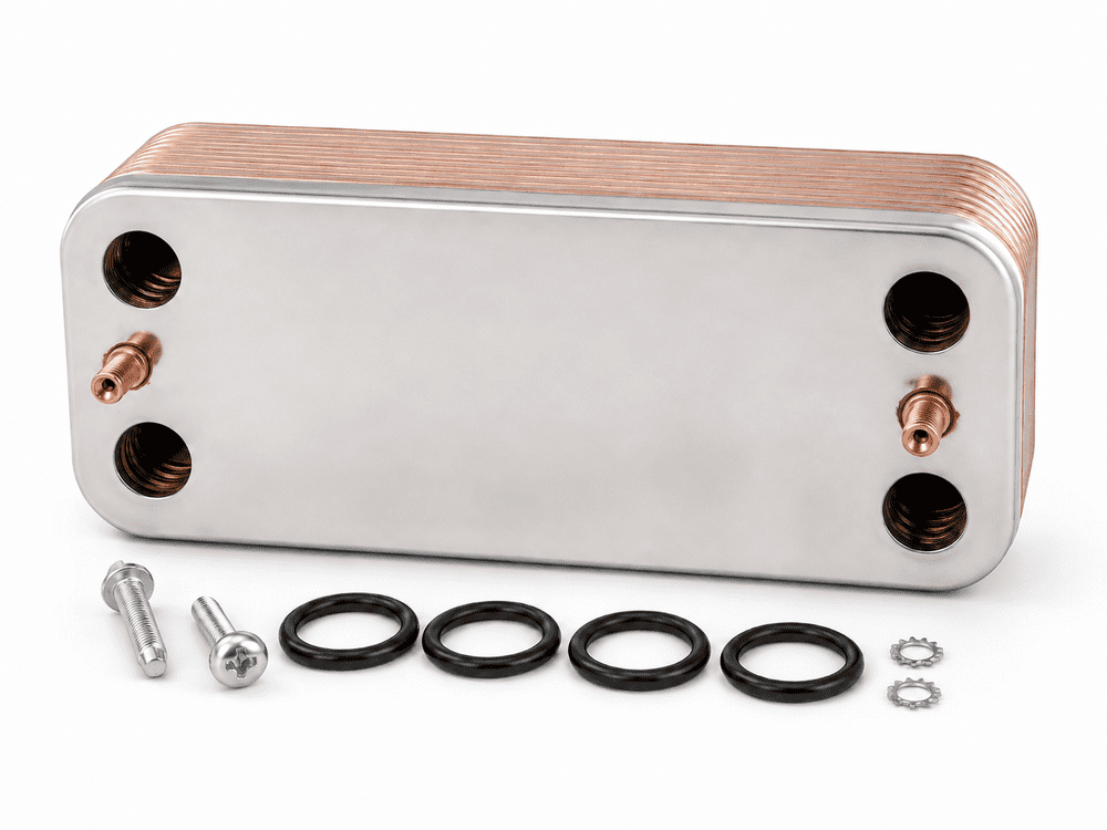 Plate Heat Exchanger 12kW Elektra Compact SILVERTOUCH