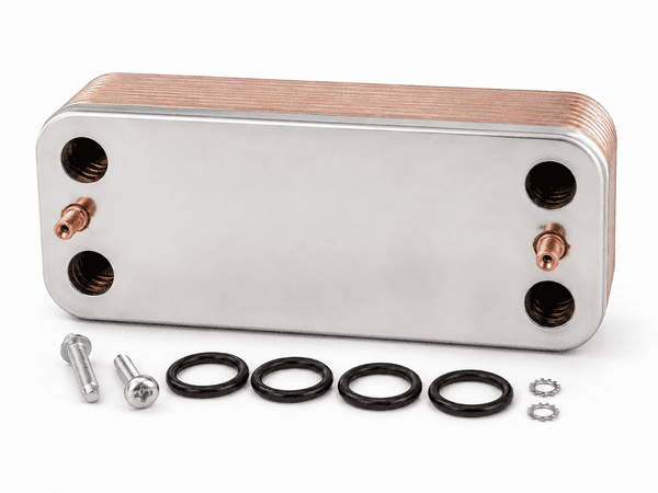 Plate Heat Exchanger 12kW Elektra Compact SILVERTOUCH