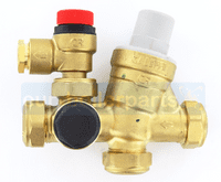 PR.100 Caleffi 22mm Inlet Control Multibloc Combination Valve Group 533002CST / F0001021