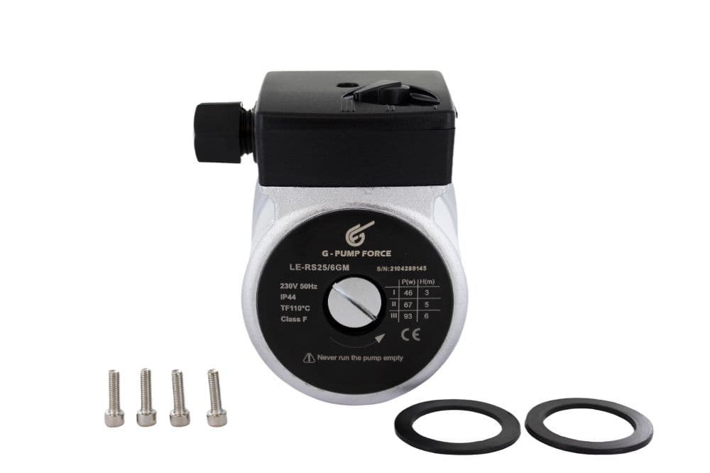 PU.105C G-PUMP FORCE LE-RS25/6GM Compatible replaces Grundfos UPS P UPS0 Pump Head 15/50 15/55 15/60