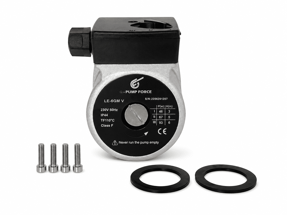 PU.105C G-PUMP FORCE LE-RS25/6GM Compatible replaces Grundfos UPS P UPS0 Pump Head 15/50 15/55 15/60