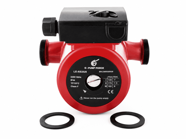 PU.280C G-Pump Force LE-RS25/8 180 replacement for Grundfos UPS2 25-80 180 Heating 240V  98707848