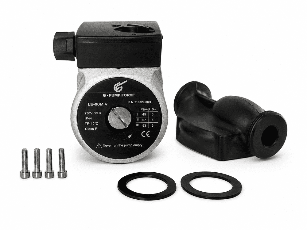 PU.500C G-PUMP FORCE LE-RS25/6GM COMPATIBLE REPLACES GRUNDFOS UPS UPS0 PUMP 15/50 15/55 15/60