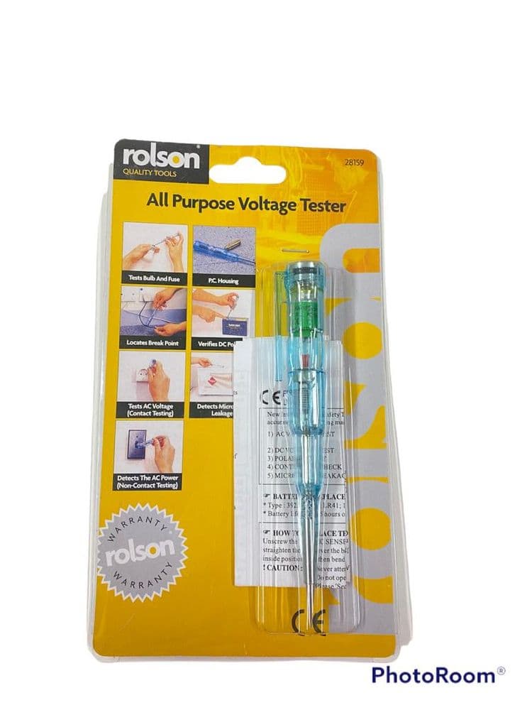 SC 100 ROLSON CONTINUITY TESTER ELECTRIC ALL PURPOSE VOLTAGE TESTER