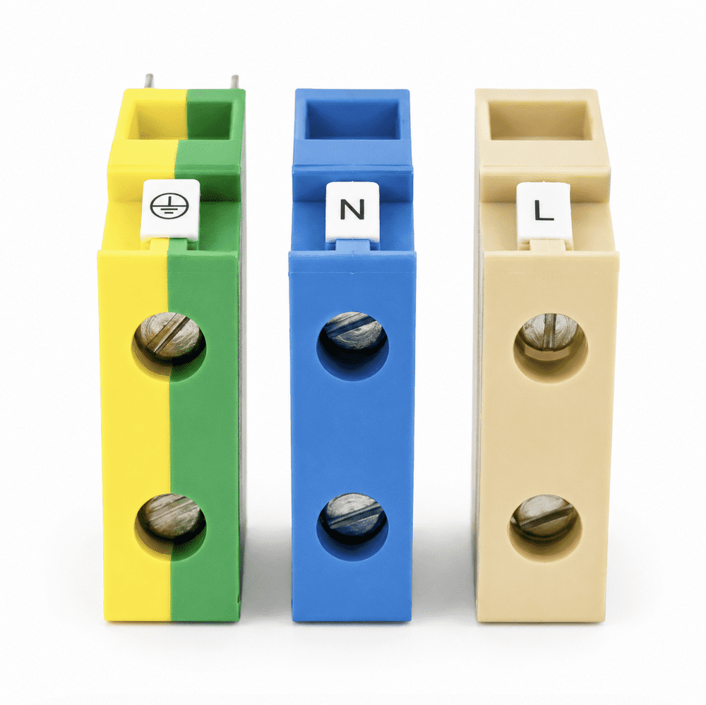 Terminal block (Live, Neutral & Ground)