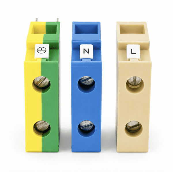 Terminal block (Live, Neutral & Ground)