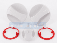 VCK.100 VAILLANT ECOTEC PLUS PRO CONTROL KNOBS (3 PCS) 0020074963 117319