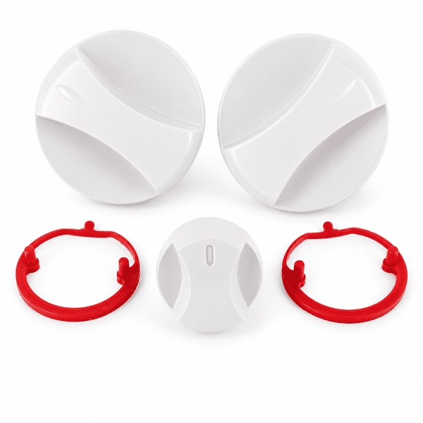 VCK.100 VAILLANT ECOTEC PLUS PRO CONTROL KNOBS (3 PCS) 0020074963 117319