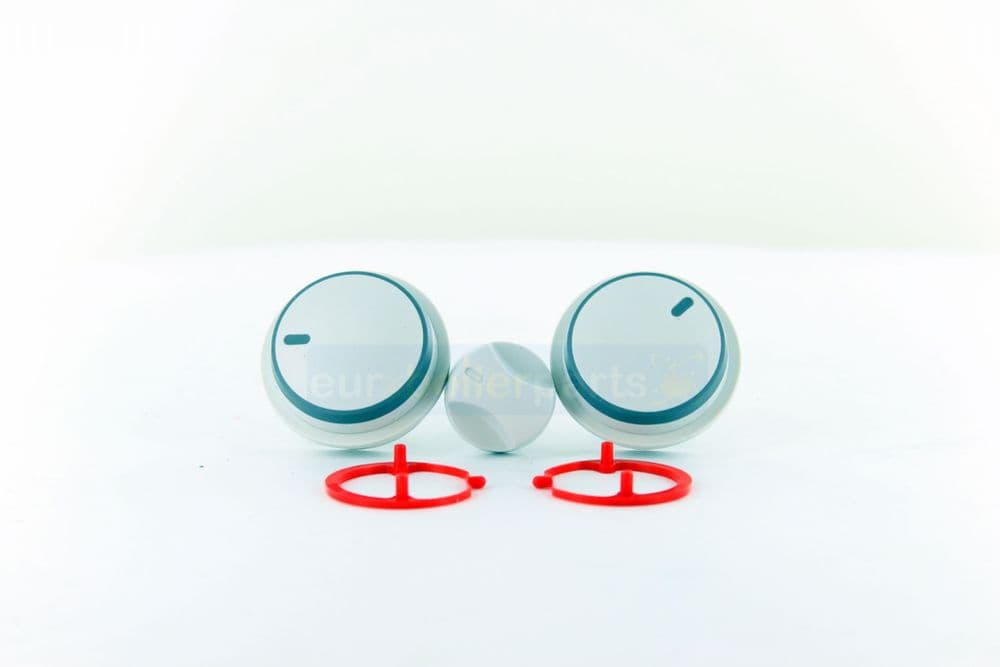 VCK.125 Vaillant Control Knob Set of 3 0020048969 Control Knob Grey Dials