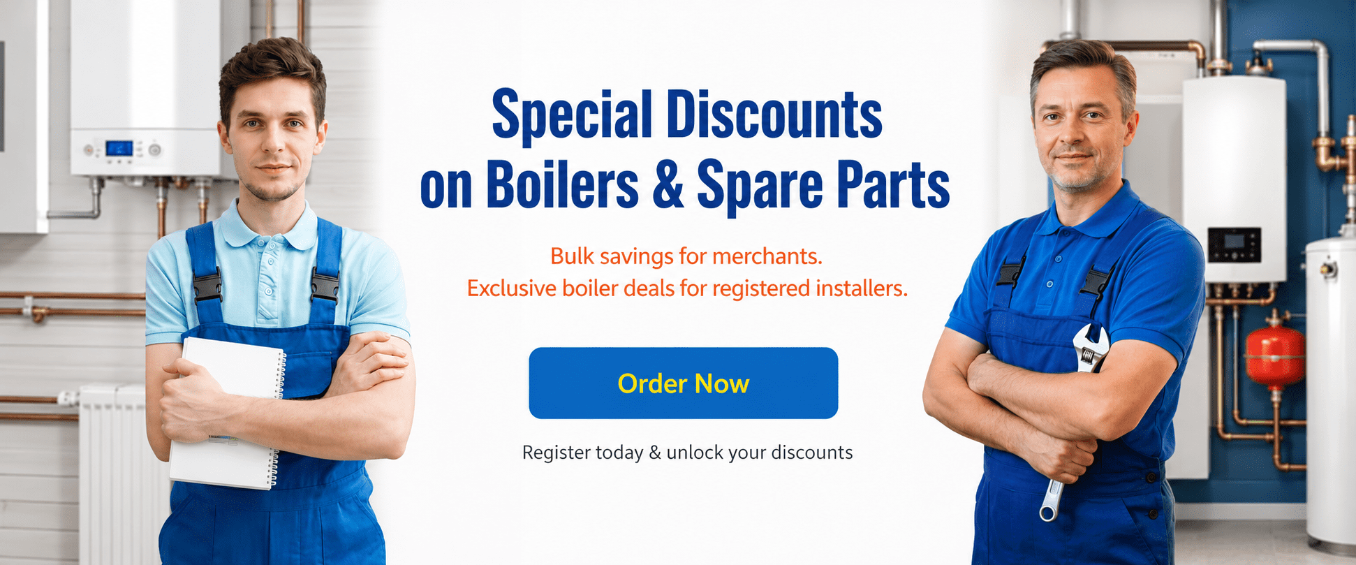 Special discounts for merchants and installers
