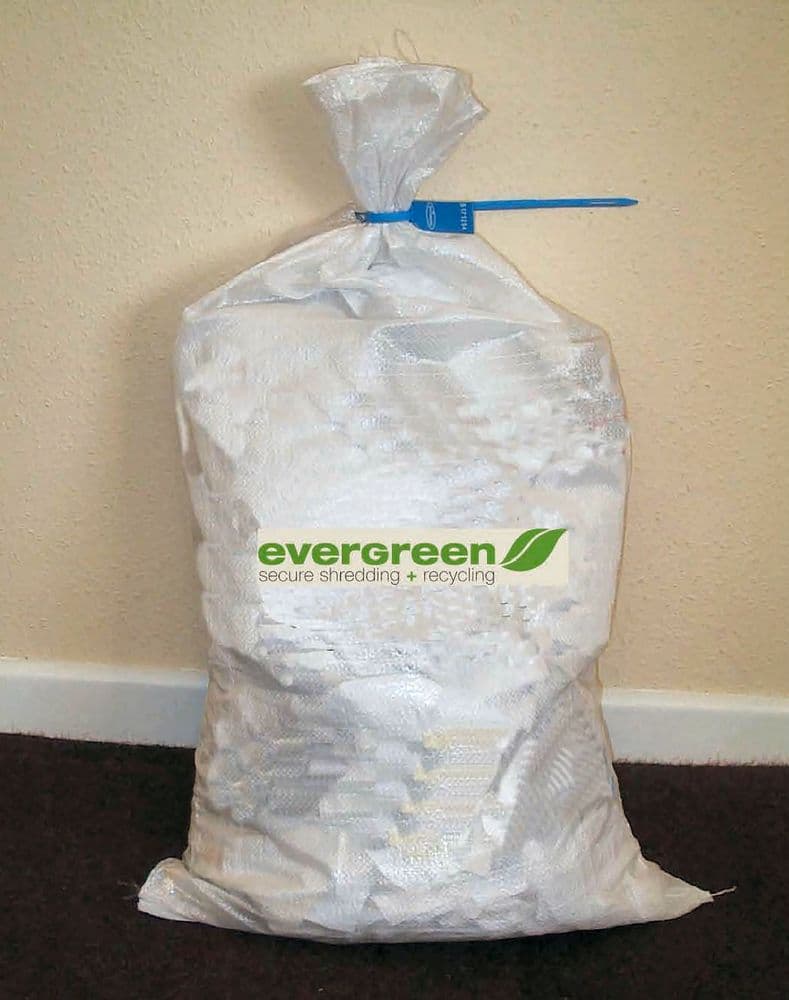 20x Secure sacks Off-Site shredding paper