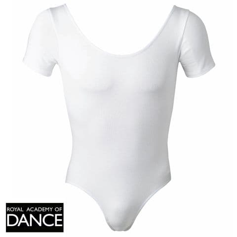 Boys Leotard White Rowan RAD