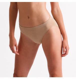 Dance Under Wear Seamless High Cut Brief Nude