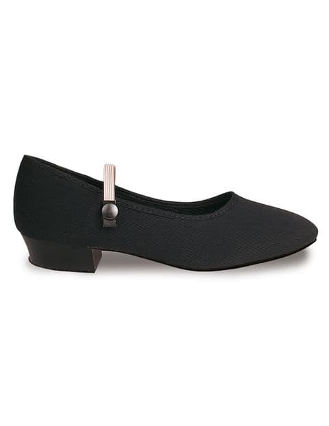 Roch Valley Canvas Character shoe low heel.