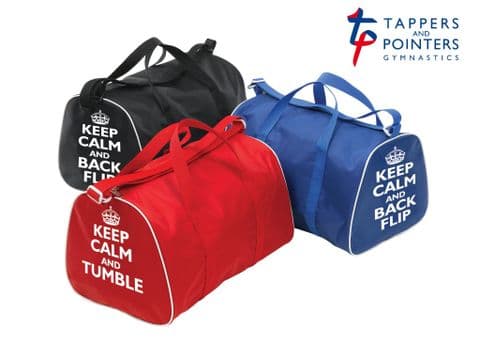 Tappers & Pointers Keep Calm Gym Bag